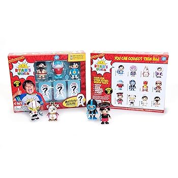 Ryan's world ライアンズワールド ロードトリップ　フィギュア　60体 Ryan's World Road Trip 53 pc Complete Figure Set + Bonus